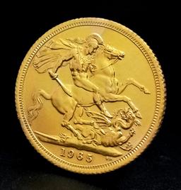 Krugerrands and Sovereigns